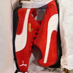 Puma Speedcat OG, Red Suede, Women’s 8.5, New DS